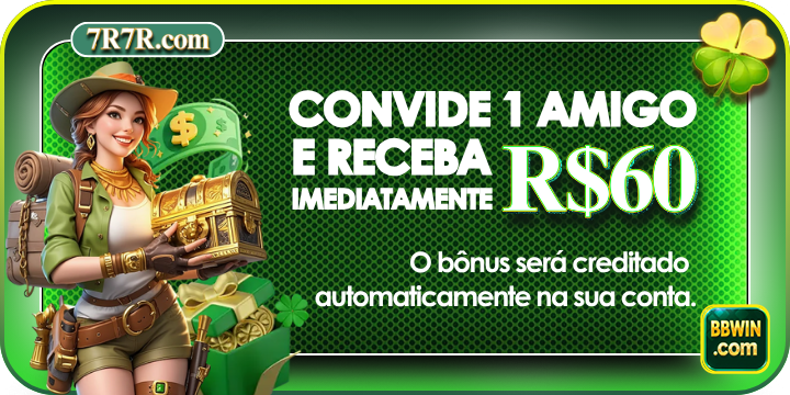 bbwin.com Aventura Premiada bbwin.com: Convide e Ganhe R$ 60 na Hora